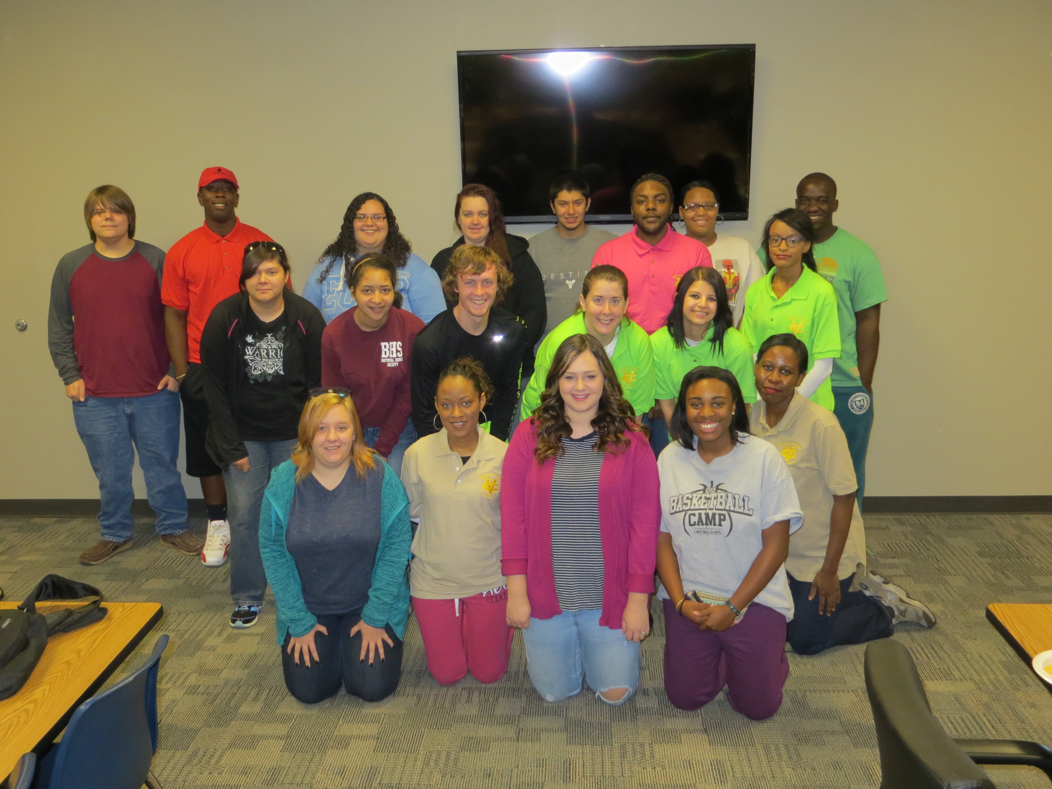 student government group photo